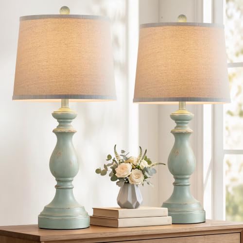 Traditional Table Lamp Set of 2 (2 Count)