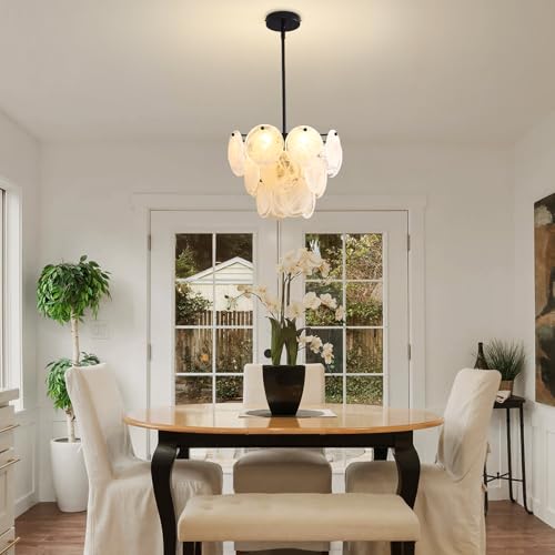 Black Glass Pendant Light