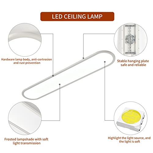 39.4 Inch Dimmable LED Ceiling Light
