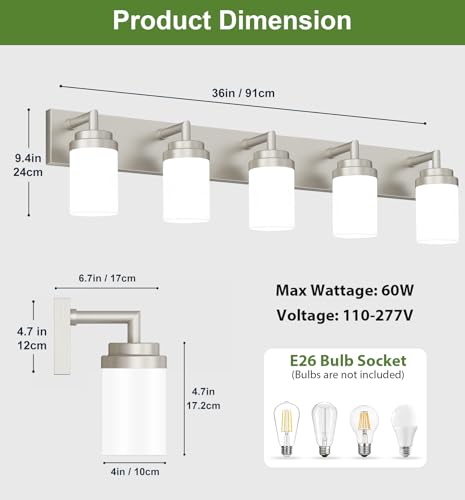 Bathroom Light Fixtures
