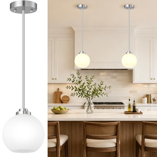 2 Pack Globe Pendant Lights (2 Count)