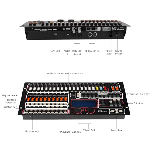 DMX 1024 Stage Light Controller