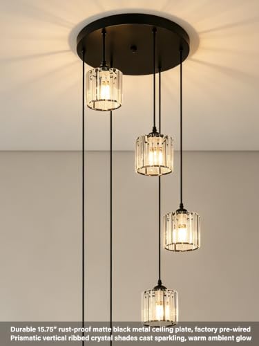 Long Chandeliers for High Ceilings (6 Count)