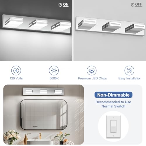 LED Bathroom Vanity Light Fixtures