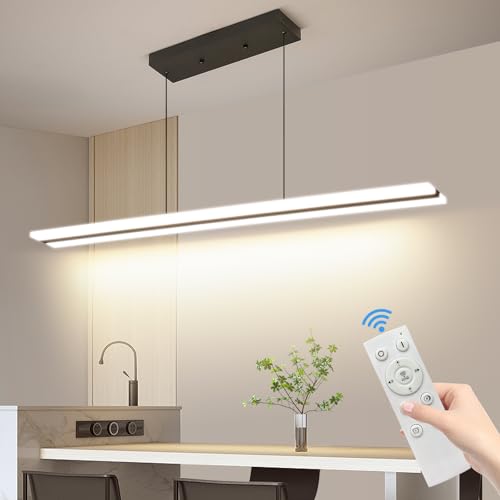 Acrylic Linear Pendant Light Dimmable