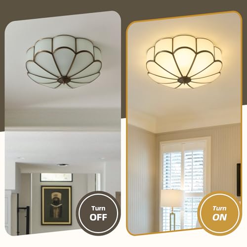 Vintage Bronze Ceiling Light