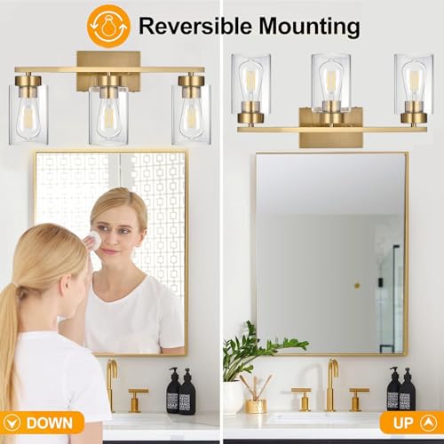 3 Light Bathroom Vanity Light