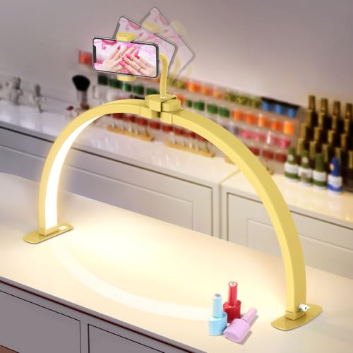Half Moon Light for Nail Desk
