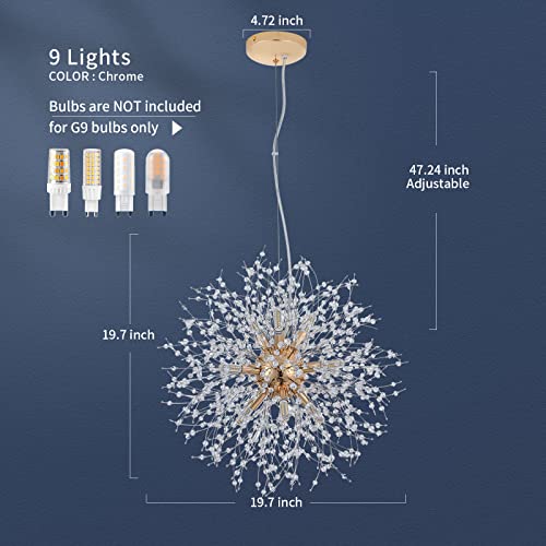 Modern Crystal Chandeliers Firework