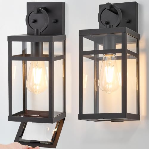 14 Inch Traditional Insect‑Proof Outdoor Wall Light Sconce 2‑Pack (2 Count)
