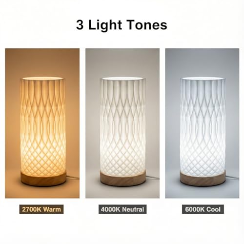 Small Bedside Lamp for Nightstand