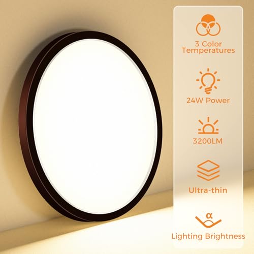LED Flush Mount Ceiling Light Fixture