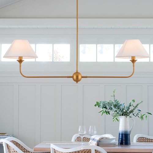 Modern Linear Chandeliers for Dining Room