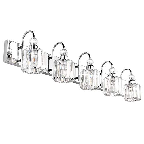 Modern LED Crystal Bathroom Vanity Lights 5
