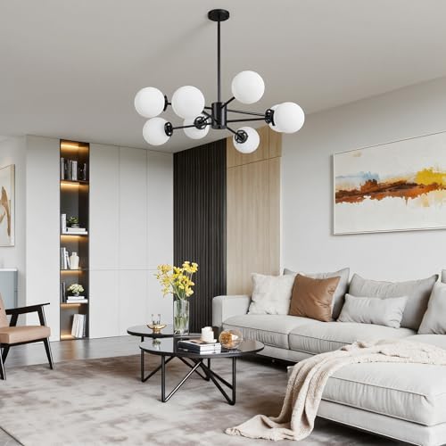 8 Light Sputnik Chandelier