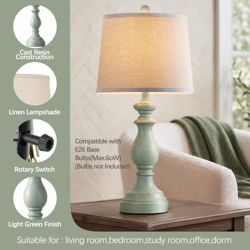 Traditional Table Lamp Set of 2 (2 Count)