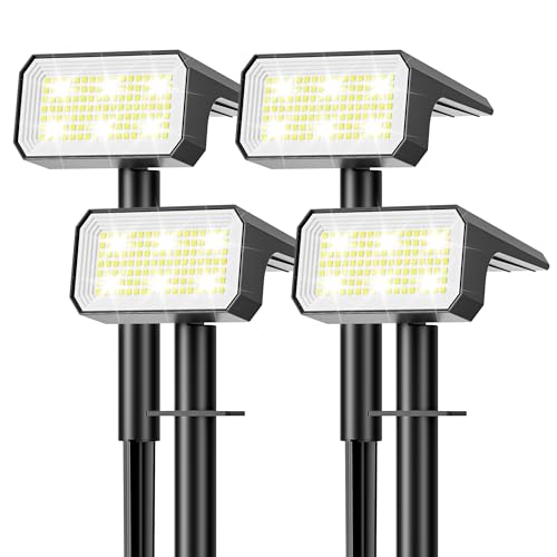 Solar Spot Lights Outdoor Waterproof (4 Count)