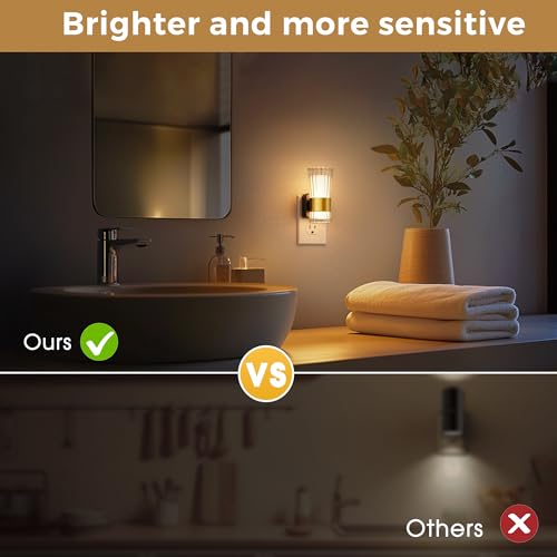 Night Light Night Lights Plug into Wall 3000K Soft Warm 0 (2 Count)