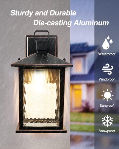 Oil Rubbed Bronze Outdoor Wall Light