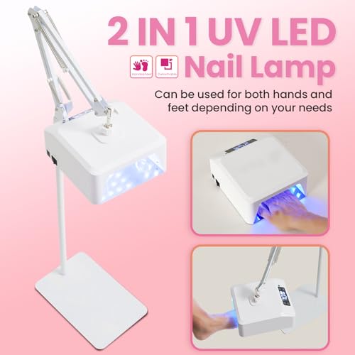 UV Foot Nail Lamp with Stand