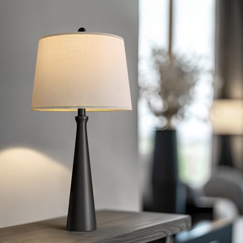 25.75" Modern Table Lamp for Bedroom Set of 2 (2 Count)