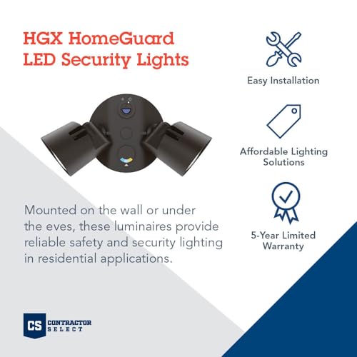 HomeGuard 2 Light LED Outdoor Flood Lights