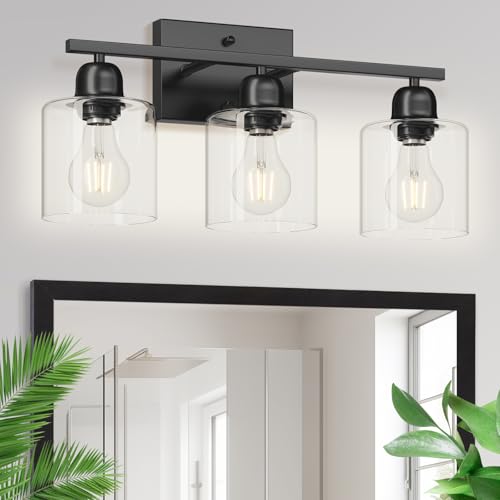 Modern 3 Light Bathroom Light Fixtures