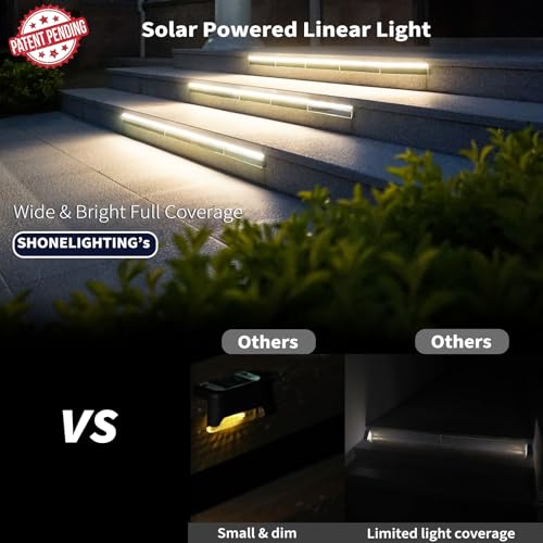 Solar Step Lights Outside
