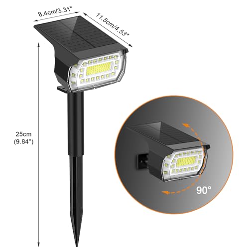 Solar Spot Lights Outdoor (12 Count)