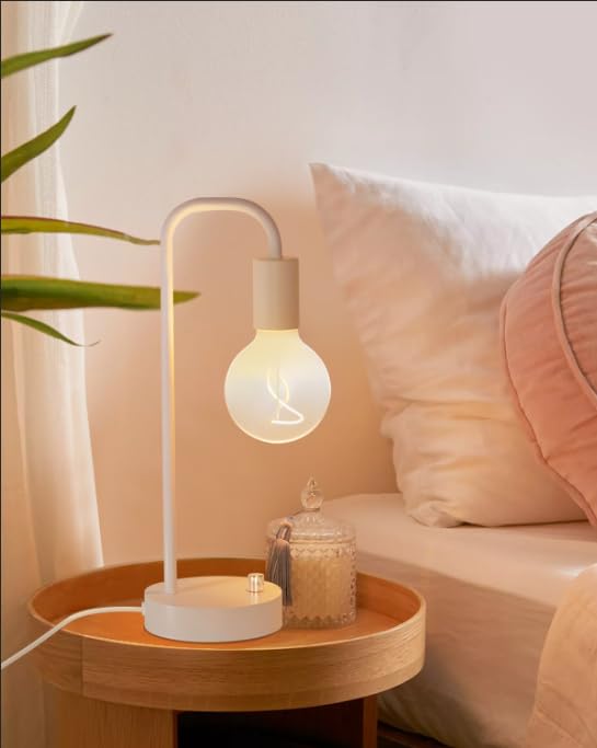 Industrial Small Table Lamp for Bedroom