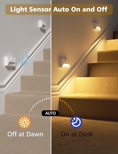 Motion Sensor Stair Lights Indoor (4 Count)