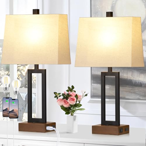 23.5" Table Lamps Set of 2 (2 Count)