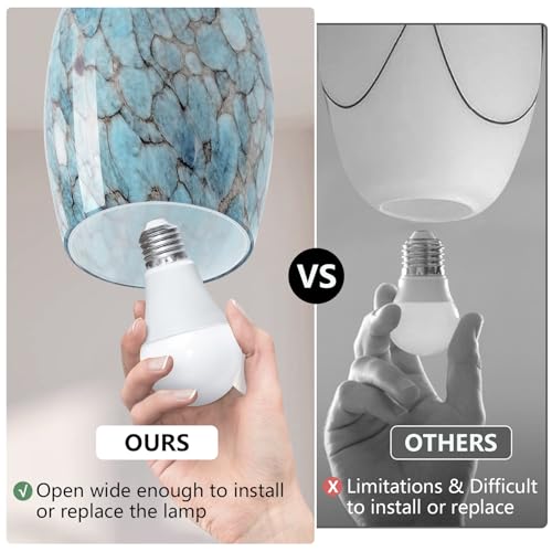 Glass Pendant Light Shade 7.64"H (3 Count)