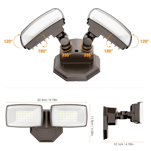 3200LM Flood Lights Outdoor
