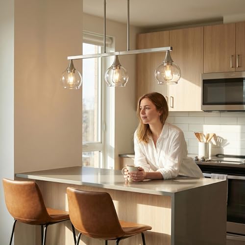 Kitchen Island Linear Pendant Light