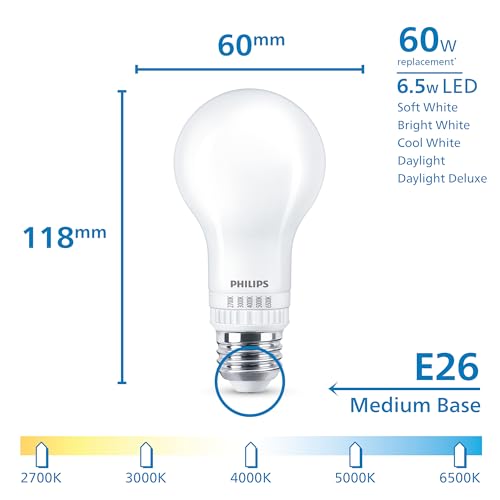 LED Selectable White LED Bulbs 4 (4 Count)