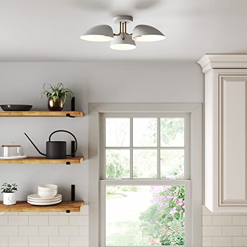 Argo Semi Mount Flush Ceiling Light (2 Count)
