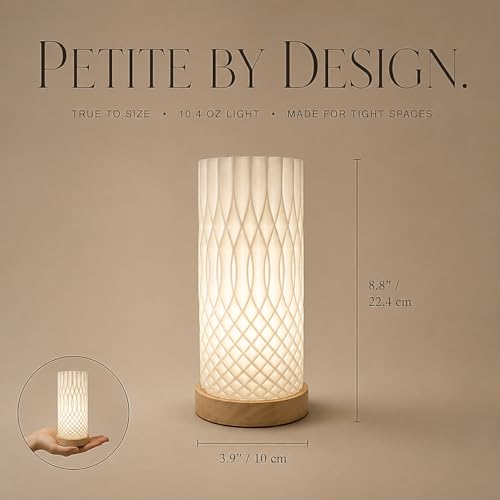 Small Bedside Lamp for Nightstand