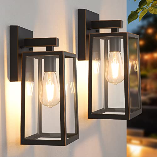 Outdoor Wall Light Fixtures (2 Count)