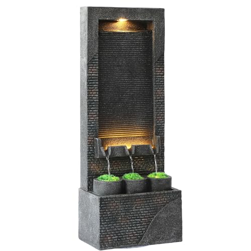 40" H Water Fountains Outdoor