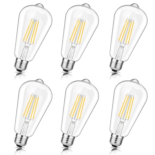 Vintage LED Edison Bulbs (6 Count)