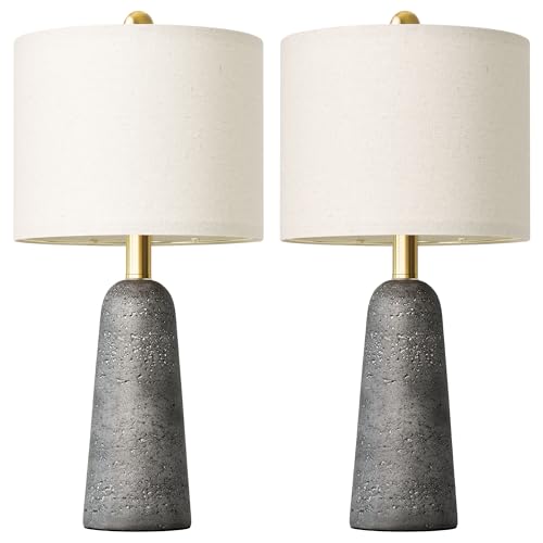 21" Modern Table Lamps Set of 2 (2 Count)