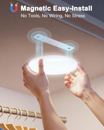 2Pack IP66 Waterproof 17 Colors 7’’ LED Shower Light (2 Count)