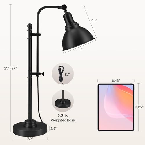 Rustic Desk Lamp