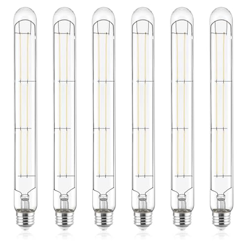 Vintage T9 Long LED Tube Light Bulbs 60W Equivalent (4 Count)