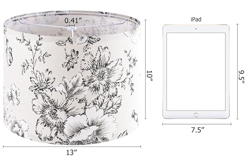 Chrysanthemum Pattern Printed Lamp Shade