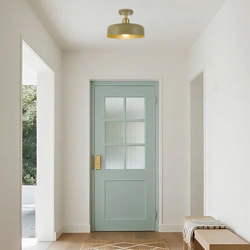 Modern Semi Flush Mount Ceiling Light Fixture