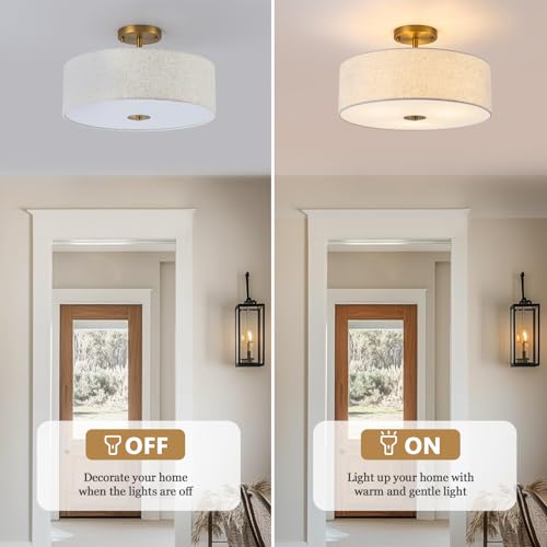 Semi Flush Mount Ceiling Light