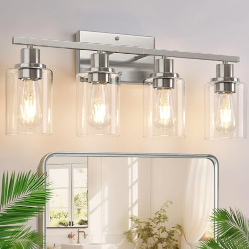 4 Light Bathroom Light Fixtures