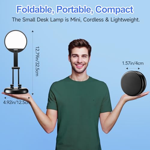 Desk Lamps for Home Office Rechargeable 3600mAh